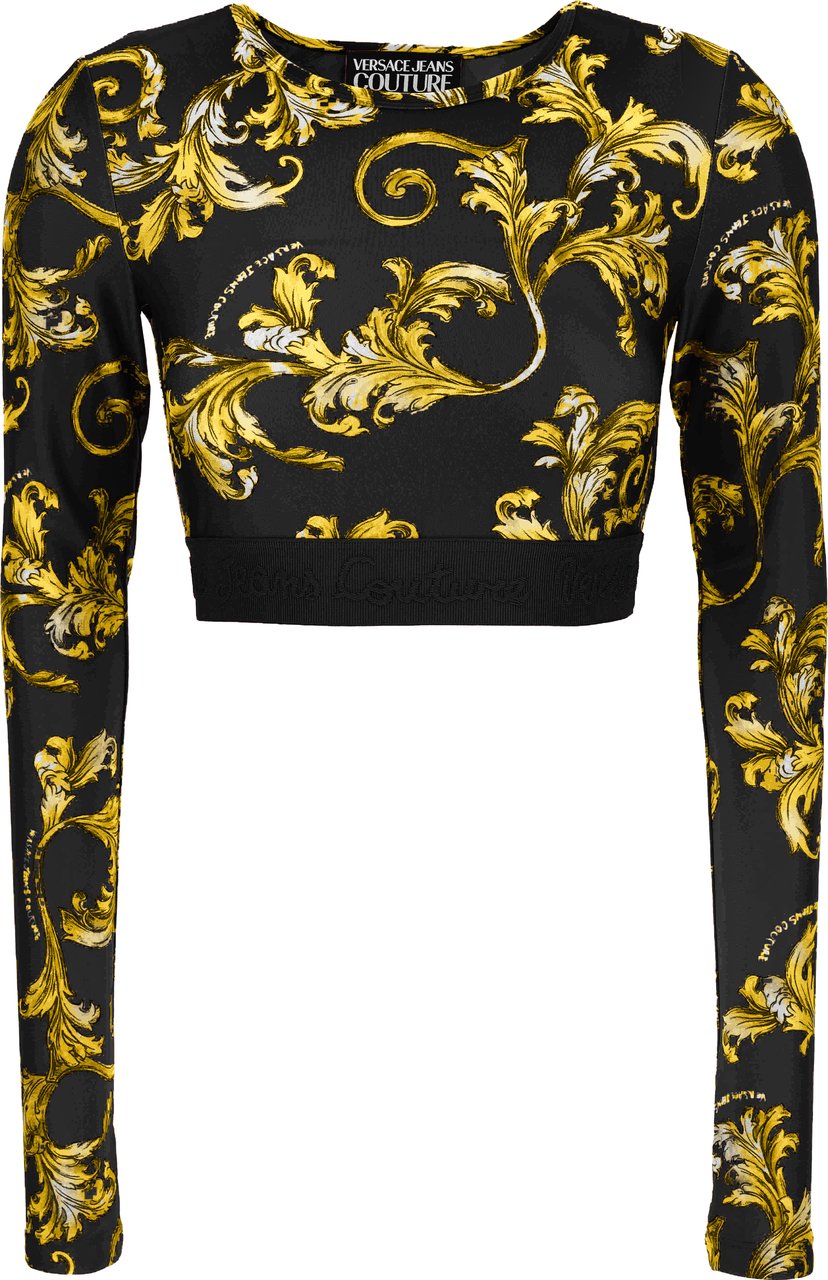 Versace Jeans Couture T-Shirts And Polos Black Zwart