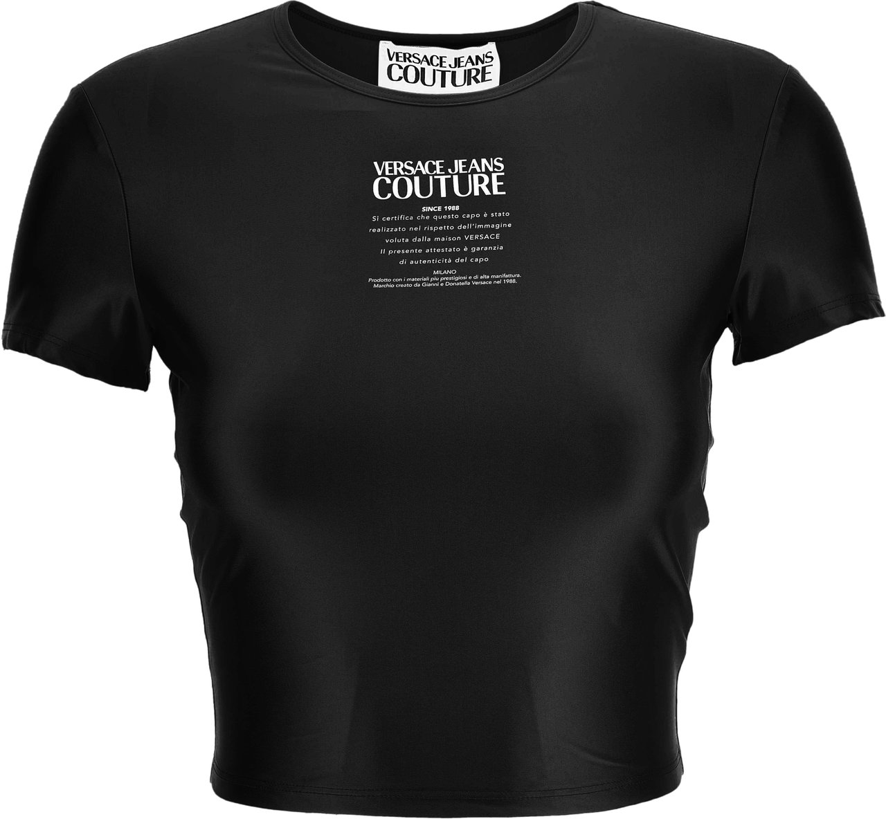 Versace Jeans Couture T-Shirts And Polos Black Zwart