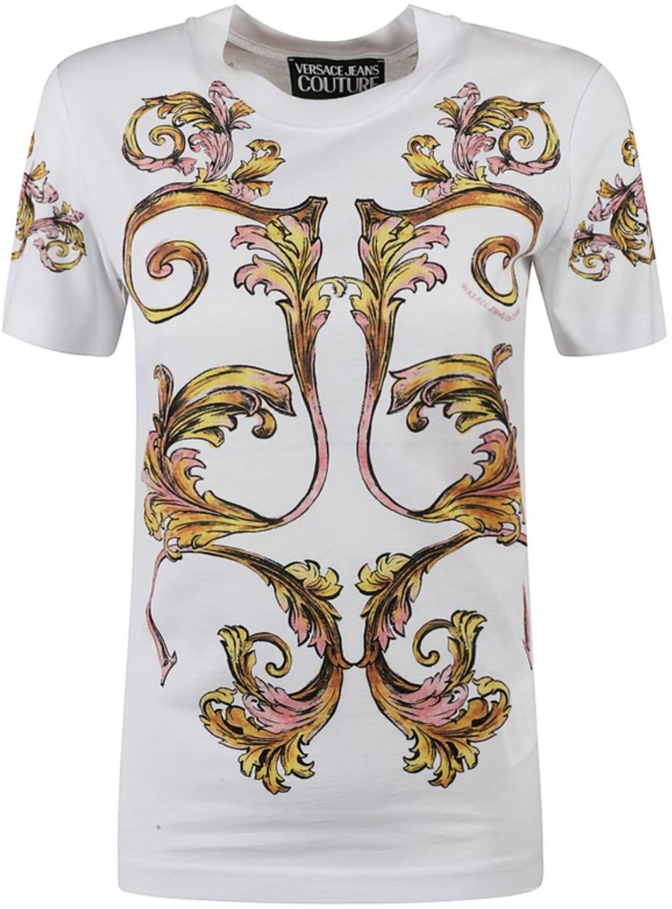 Versace Jeans Couture T-Shirts And Polos White Wit