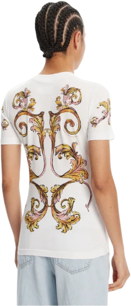 Versace Jeans Couture T-Shirts And Polos White Wit