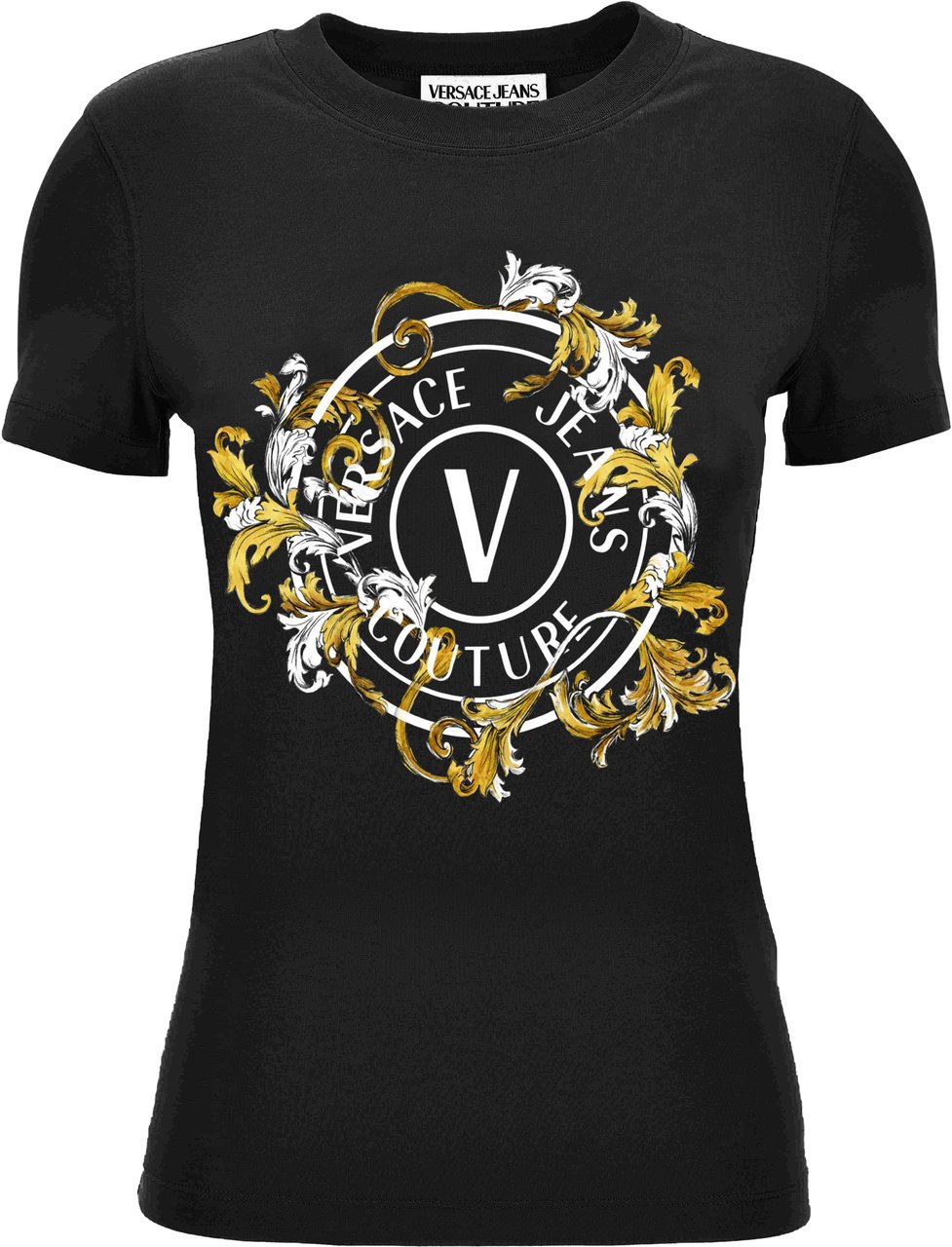 Versace Jeans Couture T-Shirts And Polos Black Zwart