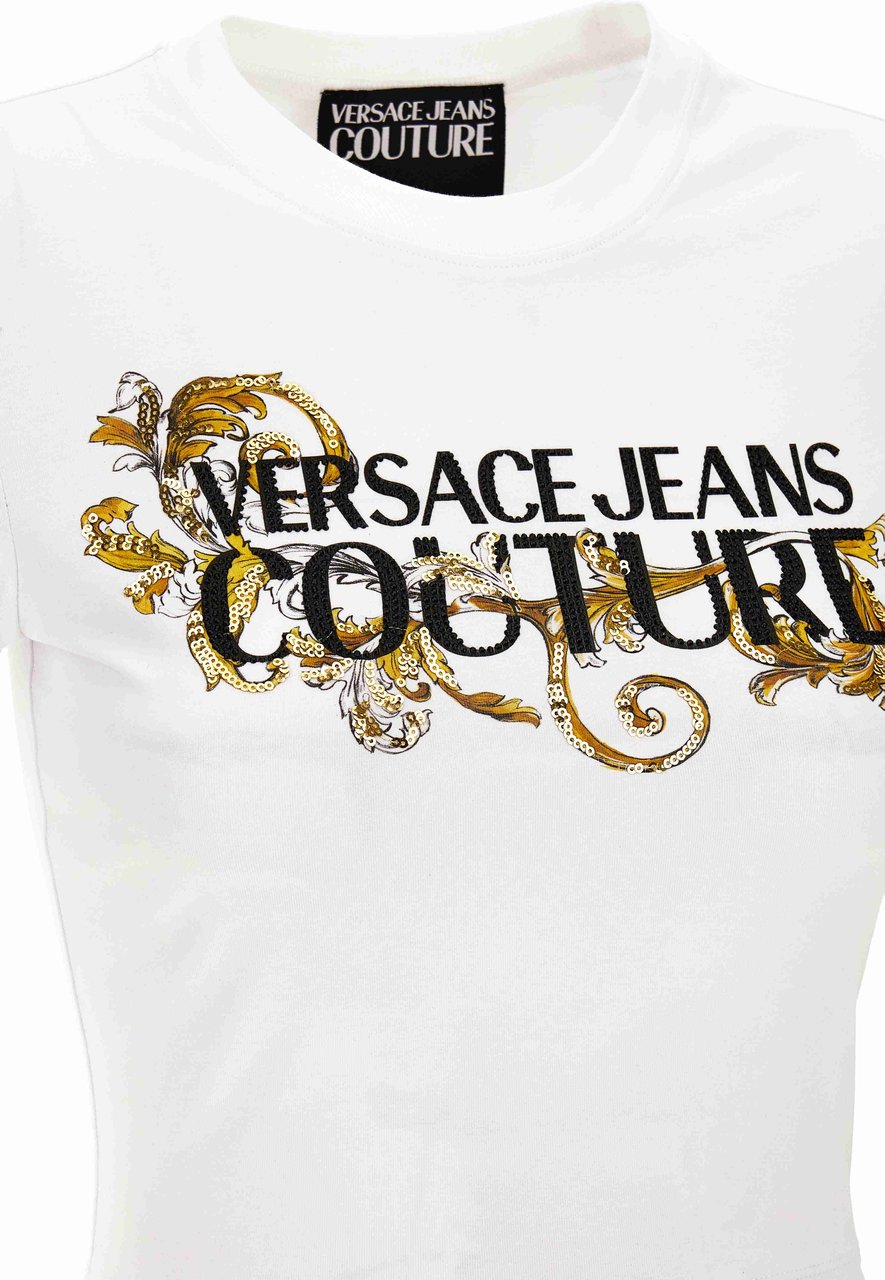 Versace Jeans Couture T-Shirts And Polos White Wit