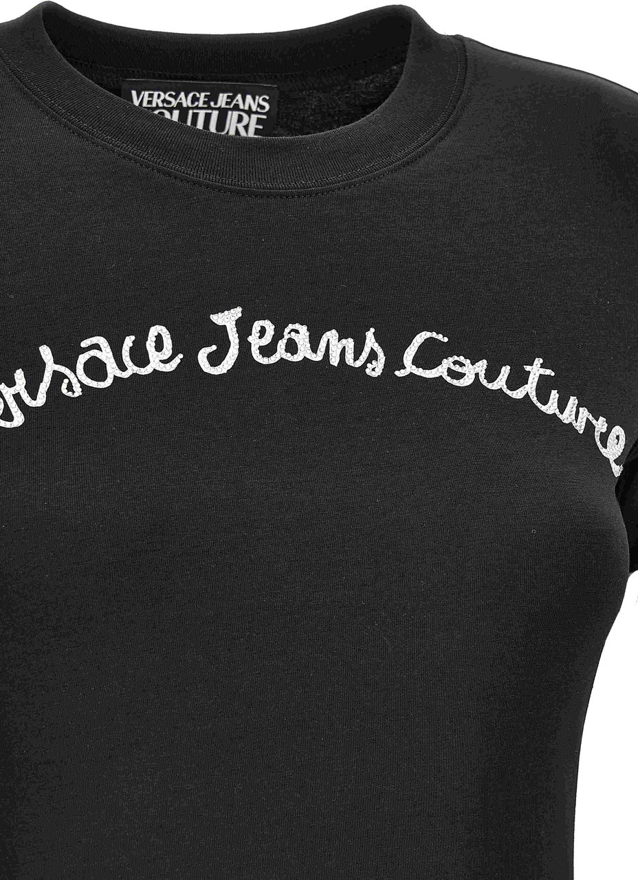 Versace Jeans Couture T-Shirts And Polos Black Zwart