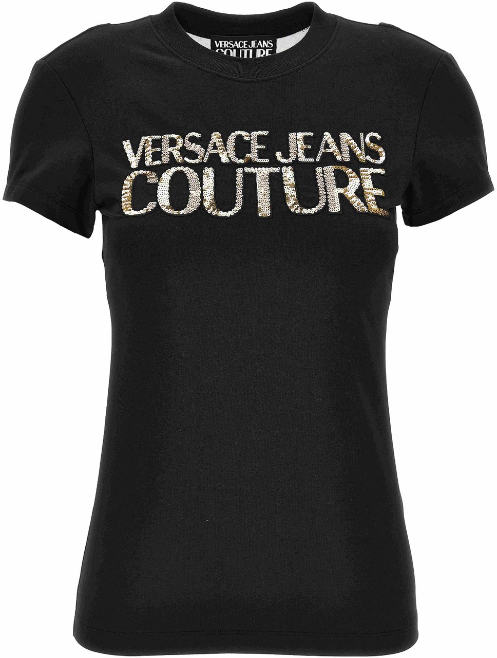 Versace Jeans Couture T-Shirts And Polos Black Zwart