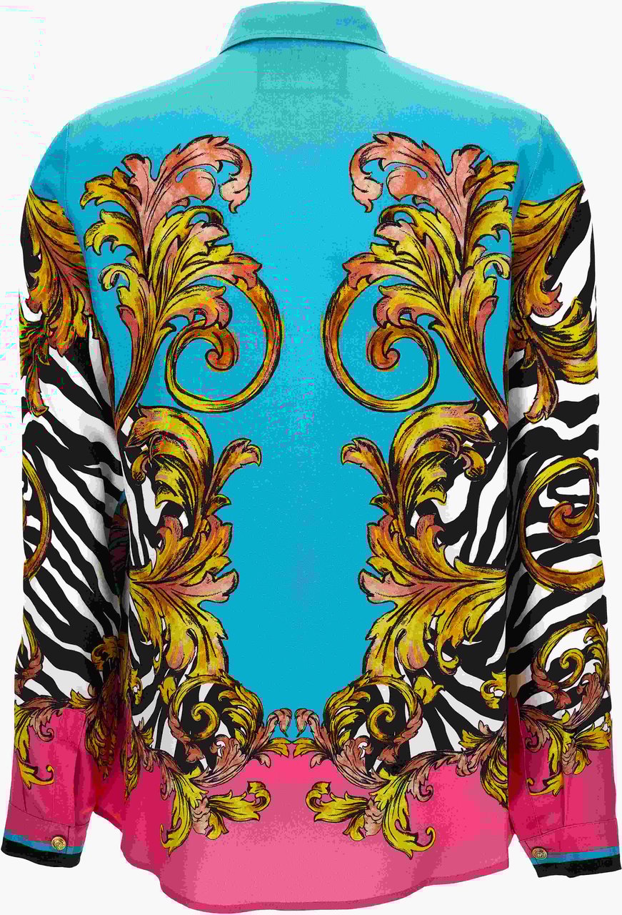 Versace Jeans Couture Shirts Blue Blauw