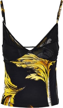 Versace Jeans Couture Top Black Zwart
