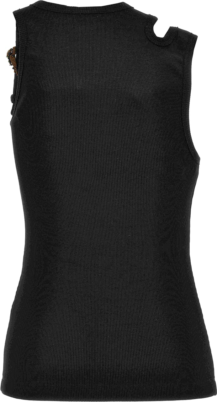 Versace Jeans Couture Top Black Zwart