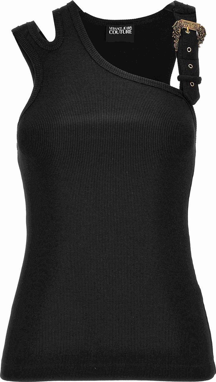 Versace Jeans Couture Top Black Zwart