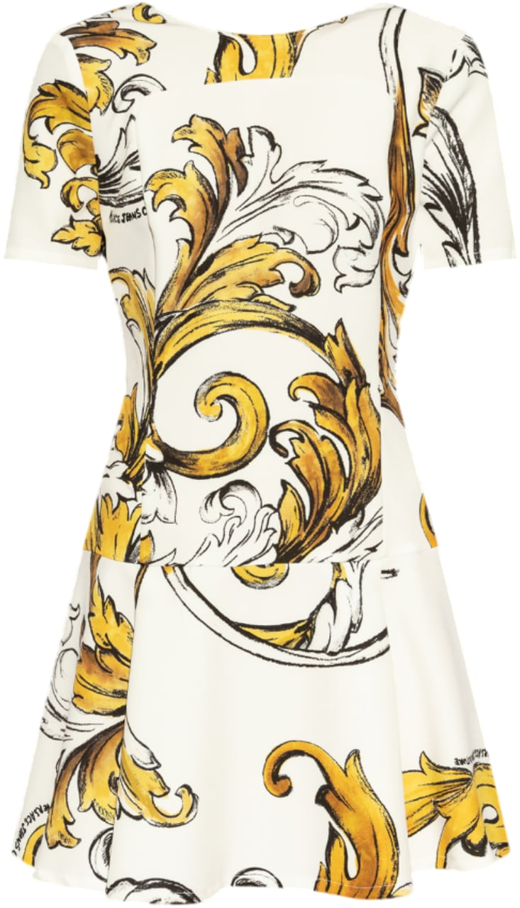 Versace Jeans Couture Dresses White Wit
