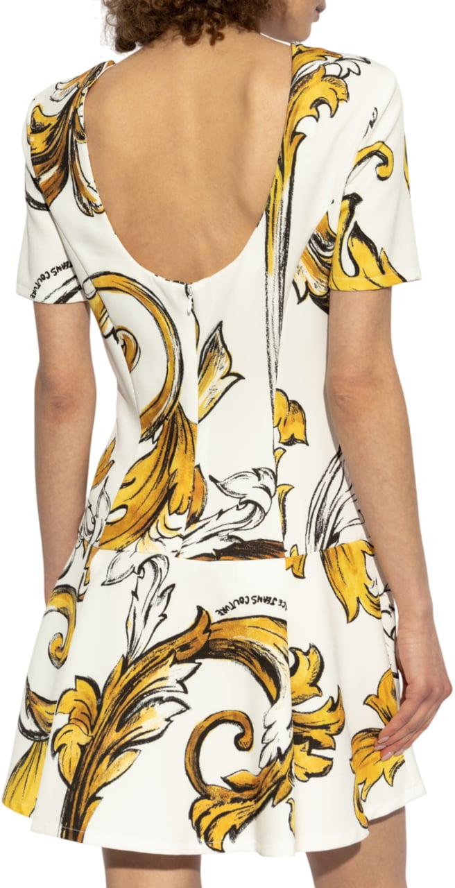 Versace Jeans Couture Dresses White Wit