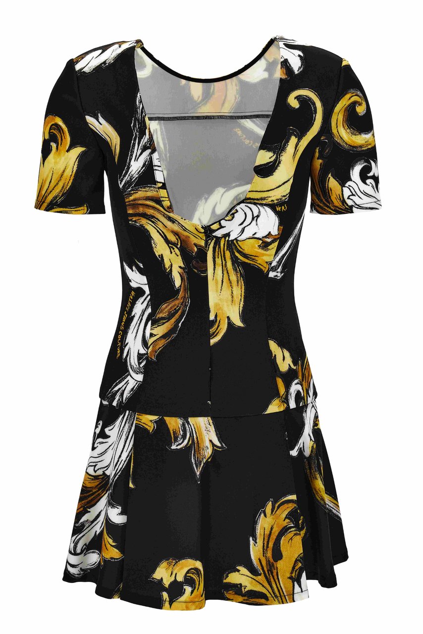 Versace Jeans Couture Dresses Black Zwart