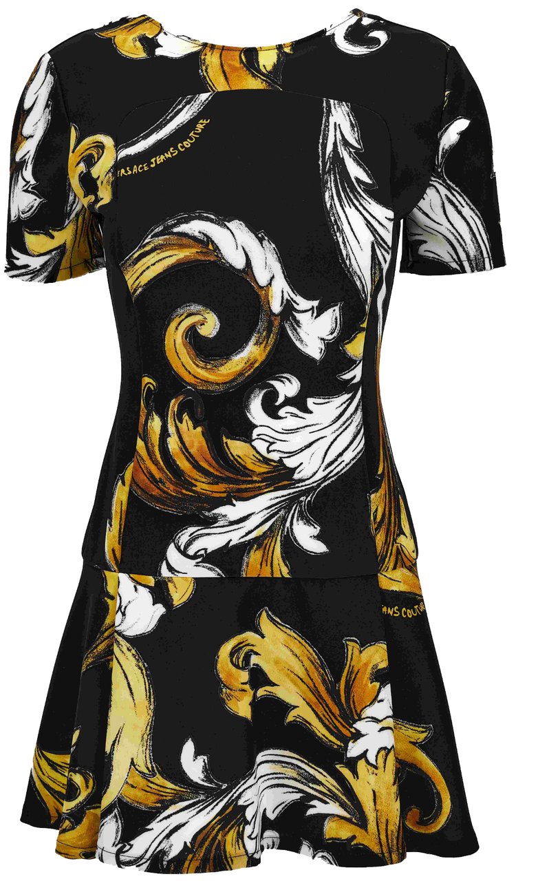 Versace Jeans Couture Dresses Black Zwart