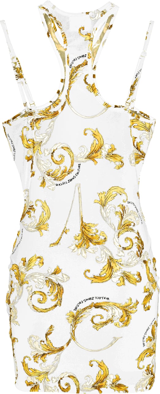 Versace Jeans Couture Dresses White Wit