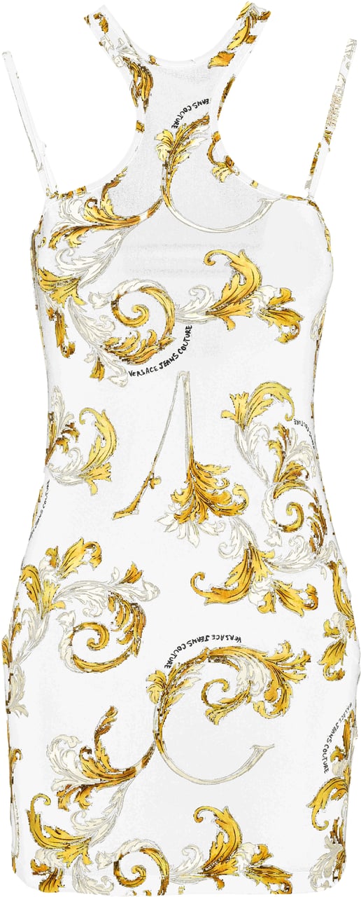 Versace Jeans Couture Dresses White Wit