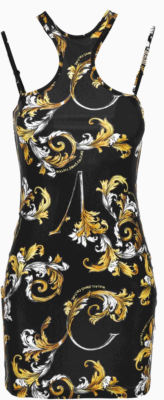 Versace Jeans Couture Dresses Black Zwart
