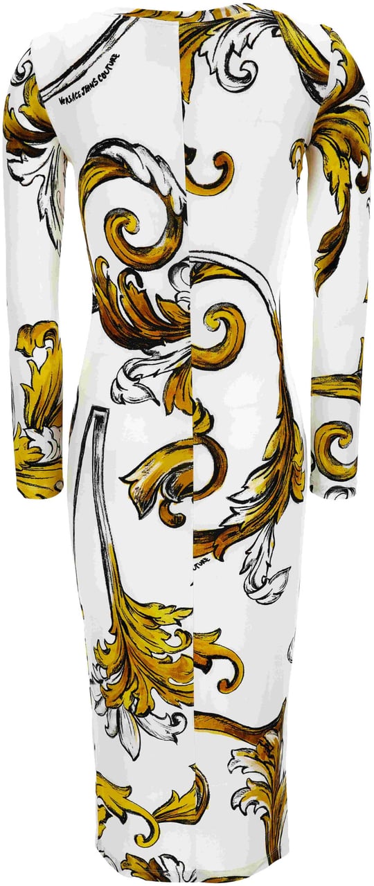 Versace Jeans Couture Dresses White Wit
