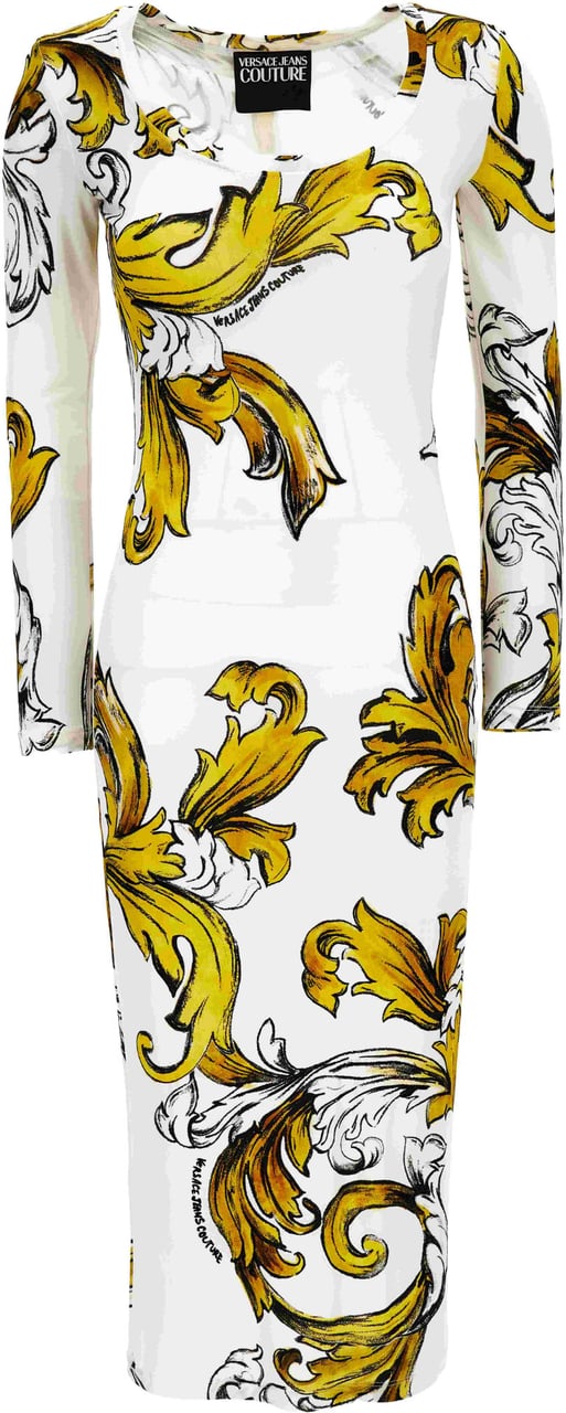 Versace Jeans Couture Dresses White Wit