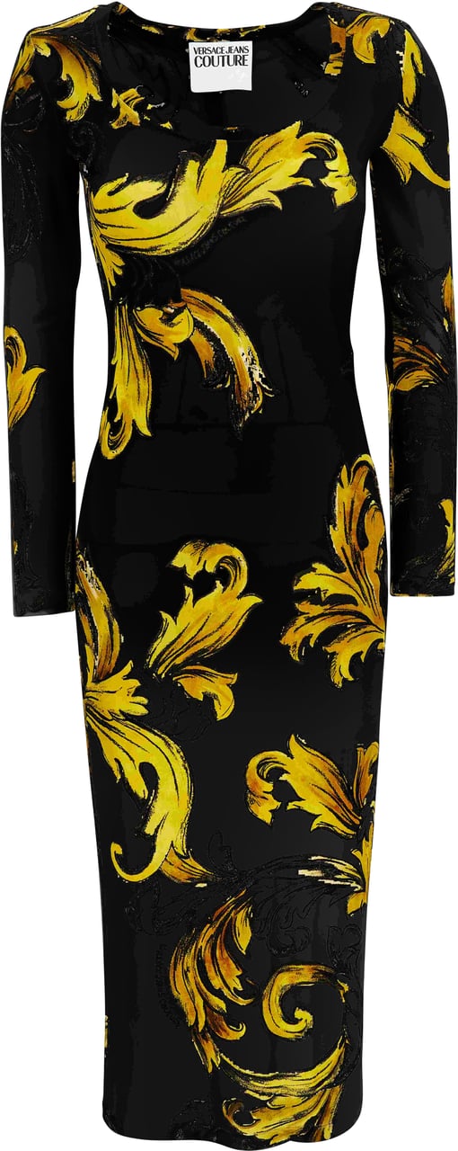 Versace Jeans Couture Dresses Black Zwart