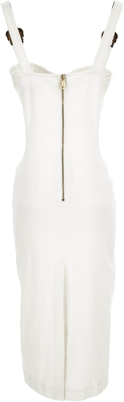 Versace Jeans Couture Dresses White Wit