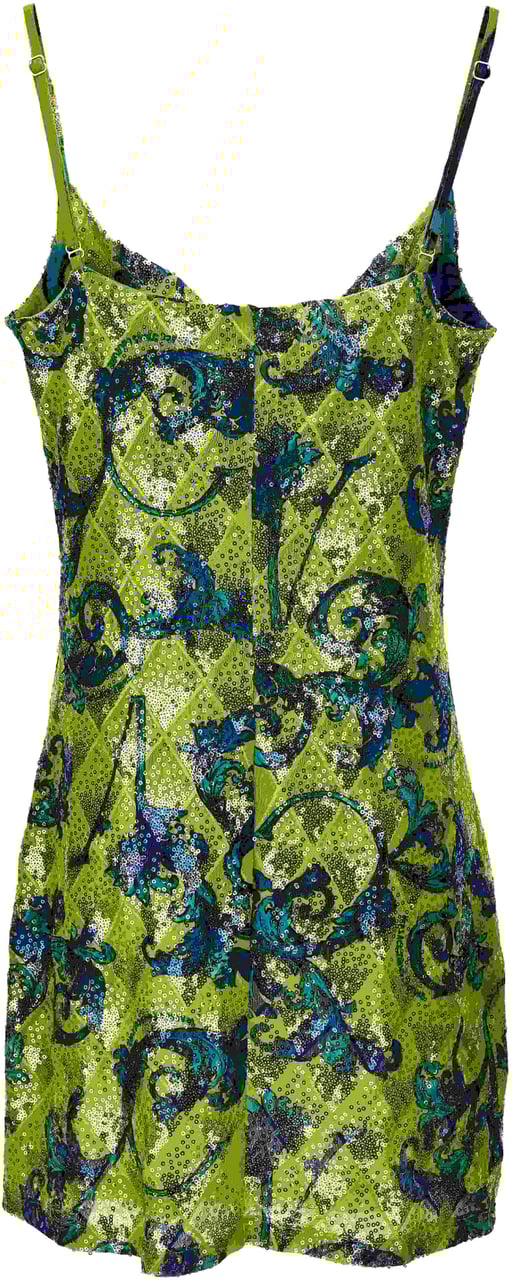 Versace Jeans Couture Dresses Green Groen