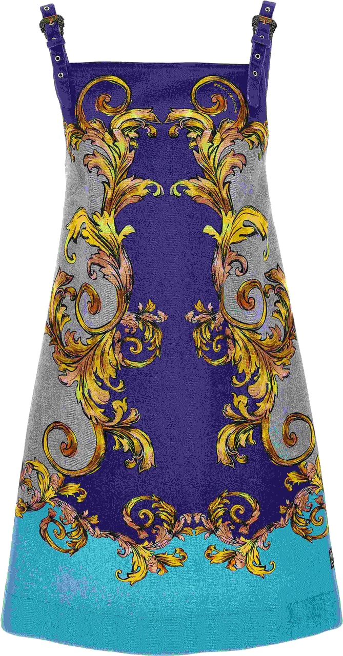 Versace Jeans Couture Dresses Purple Paars