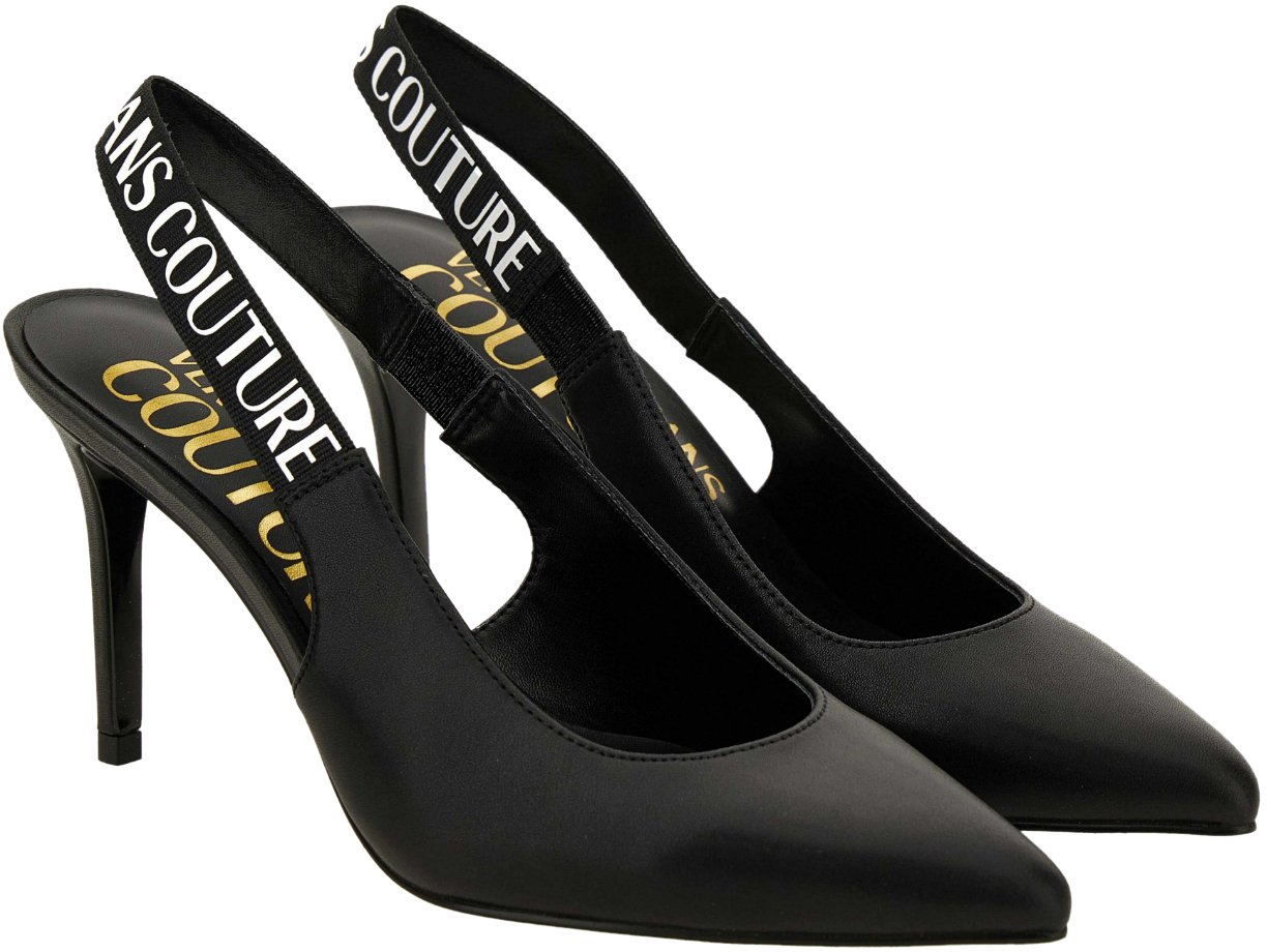 Versace Jeans Couture Flat Shoes Black Zwart