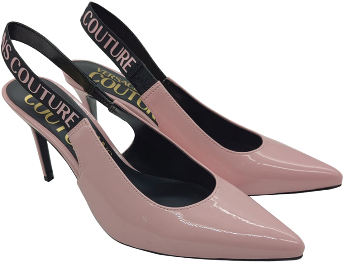 Versace Jeans Couture Flat Shoes Pink Roze