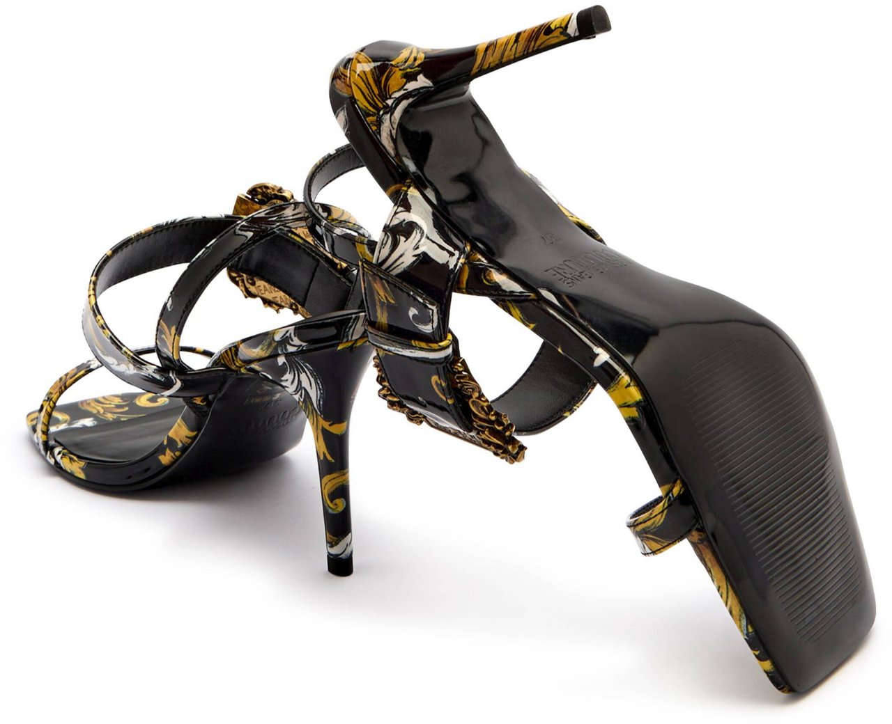 Versace Jeans Couture Sandals Black Zwart