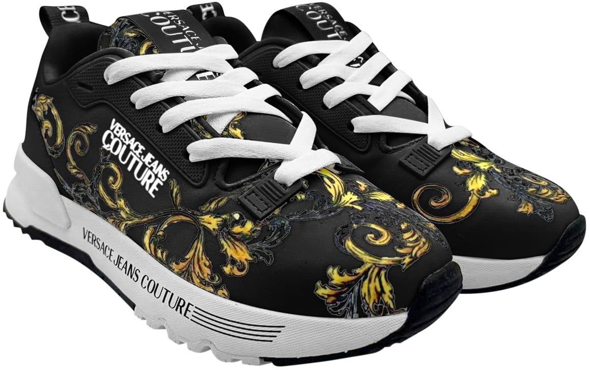 Versace Jeans Couture Fondo Dynamic Dis. Saa Black + Gold Divers