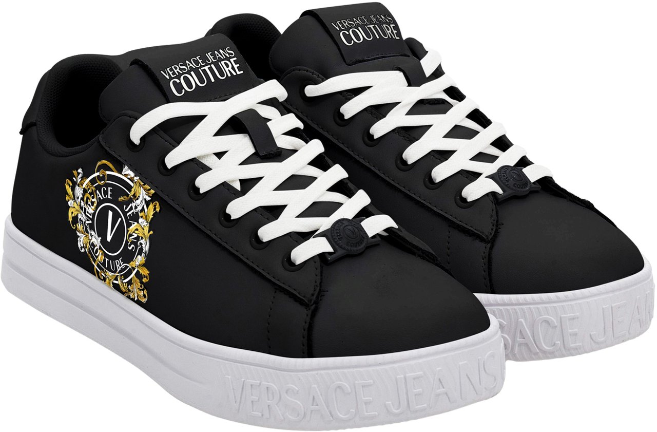 Versace Jeans Couture Sneakers Black Zwart