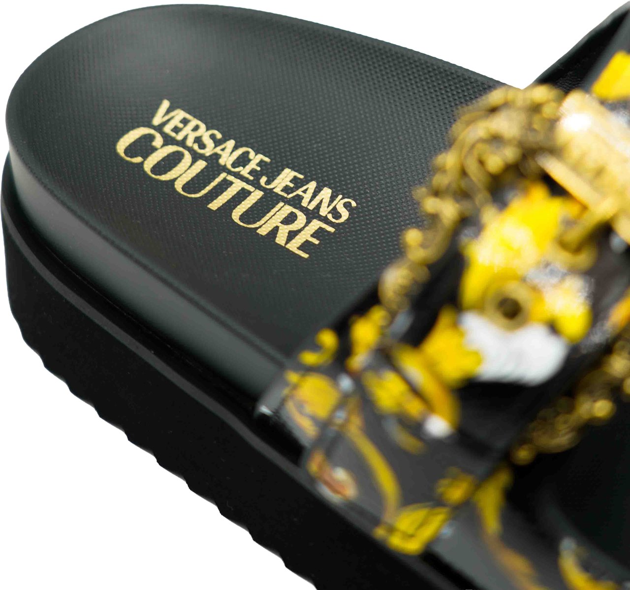 Versace Jeans Couture Slippers Zwart