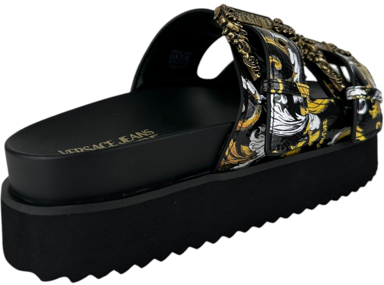 Versace Jeans Couture Sandals Black Zwart