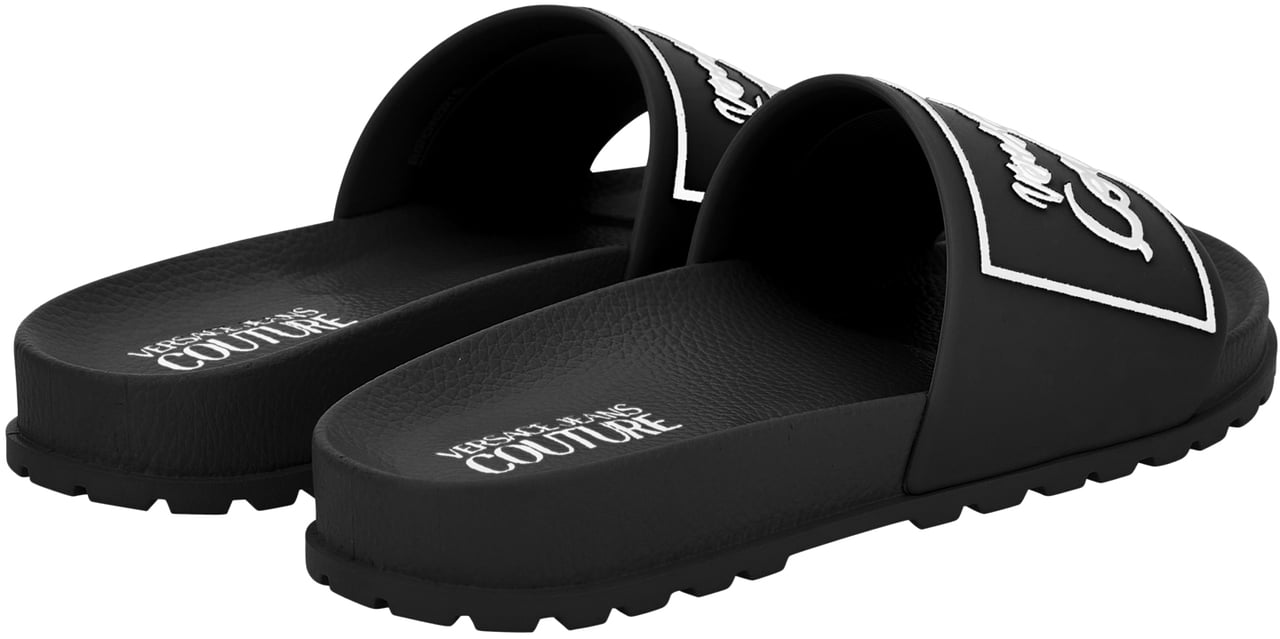 Versace Jeans Couture Sandals Black Zwart