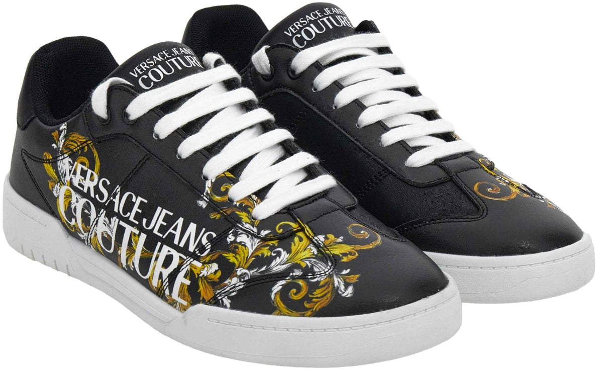 Versace Jeans Couture Sneakers Black Zwart