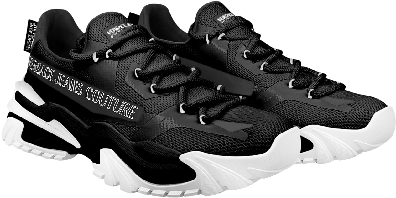 Versace Jeans Couture Sneakers Black Zwart
