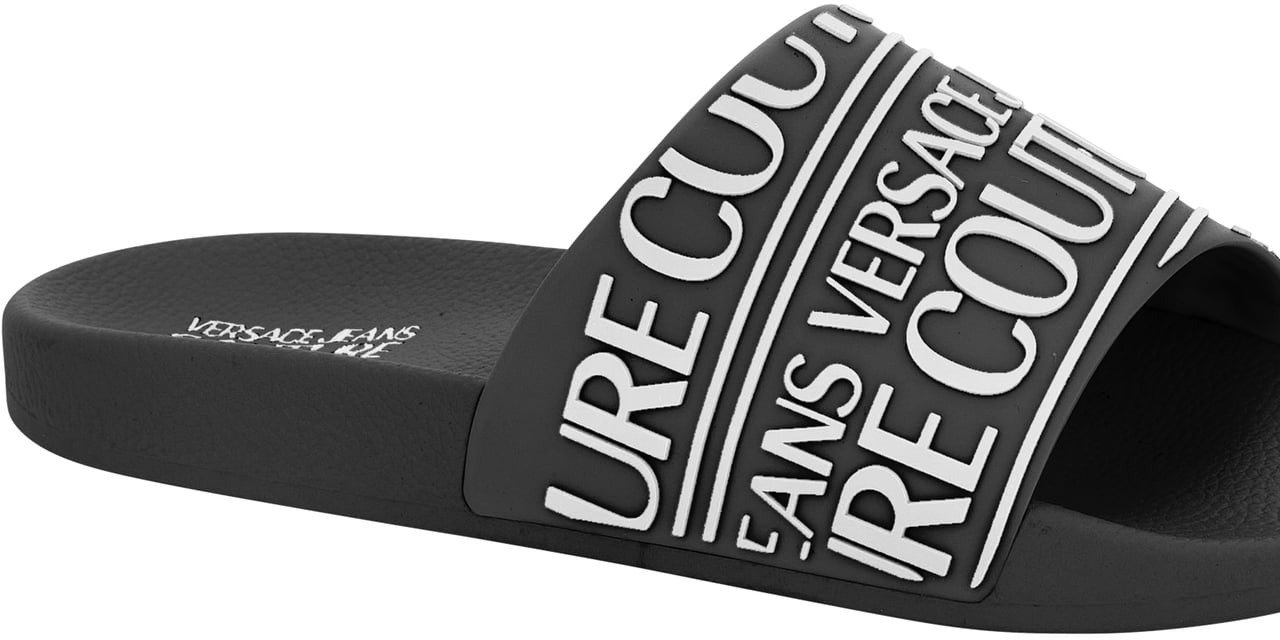 Versace Jeans Couture Sandals Black Zwart