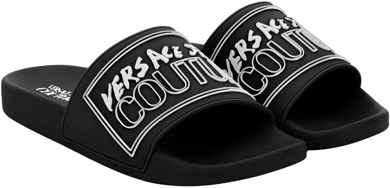 Versace Jeans Couture Sandals Black Zwart