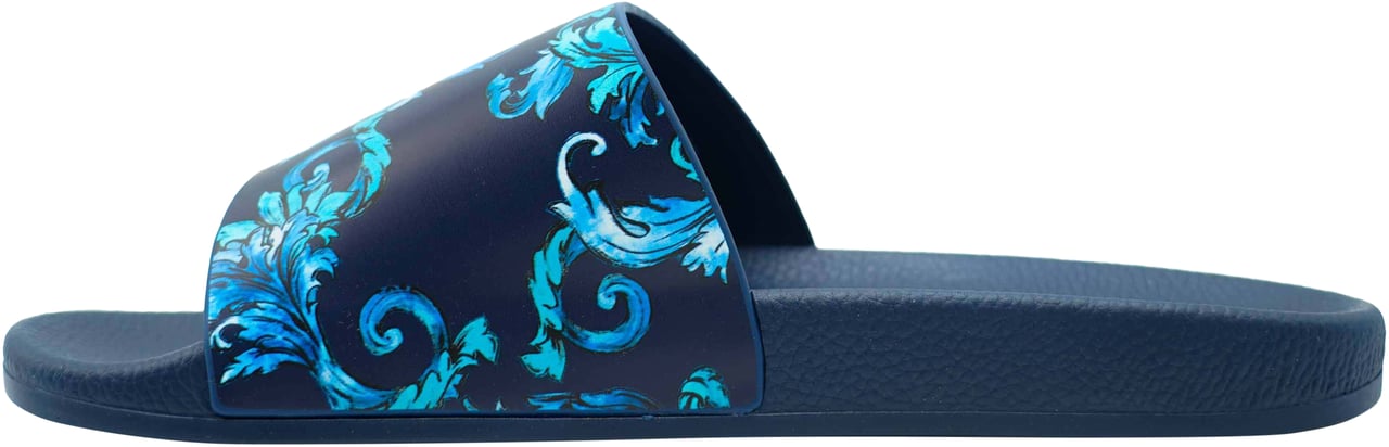 Versace Jeans Couture Slippers Blauw