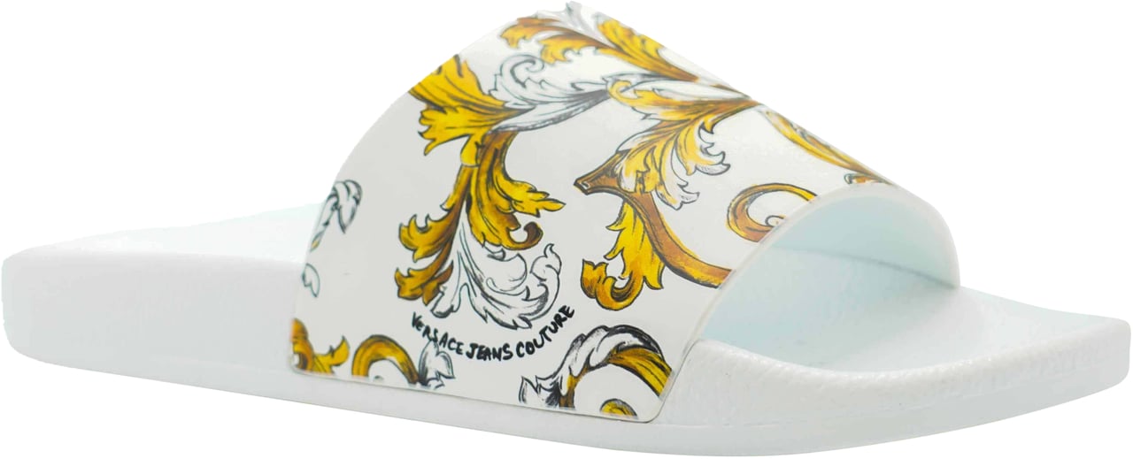 Versace Jeans Couture Slippers Wit