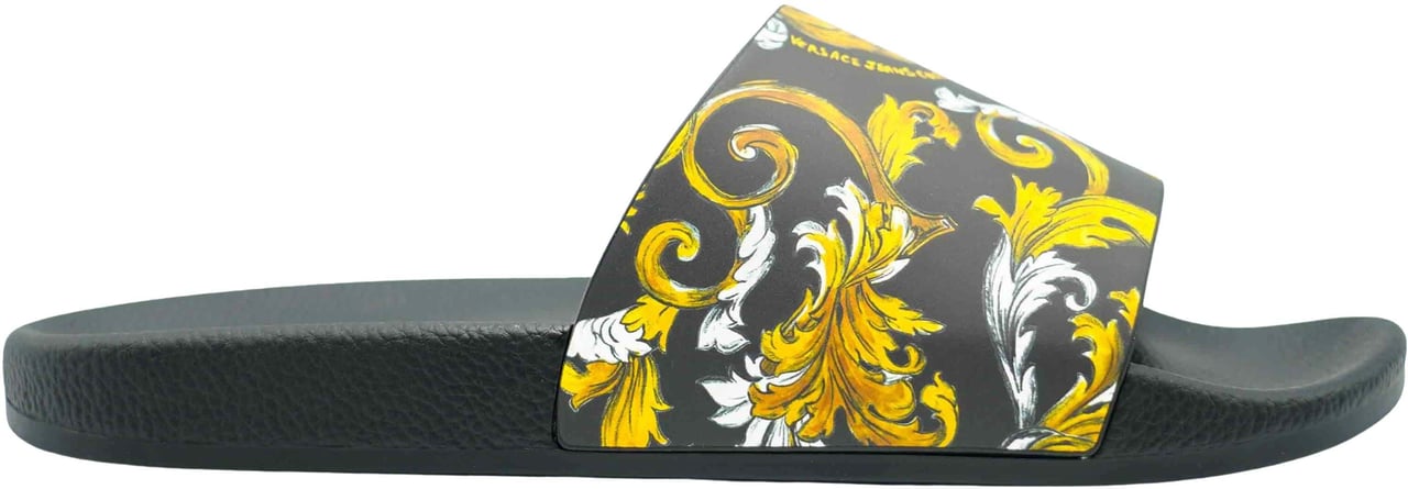 Versace Jeans Couture Slippers Zwart