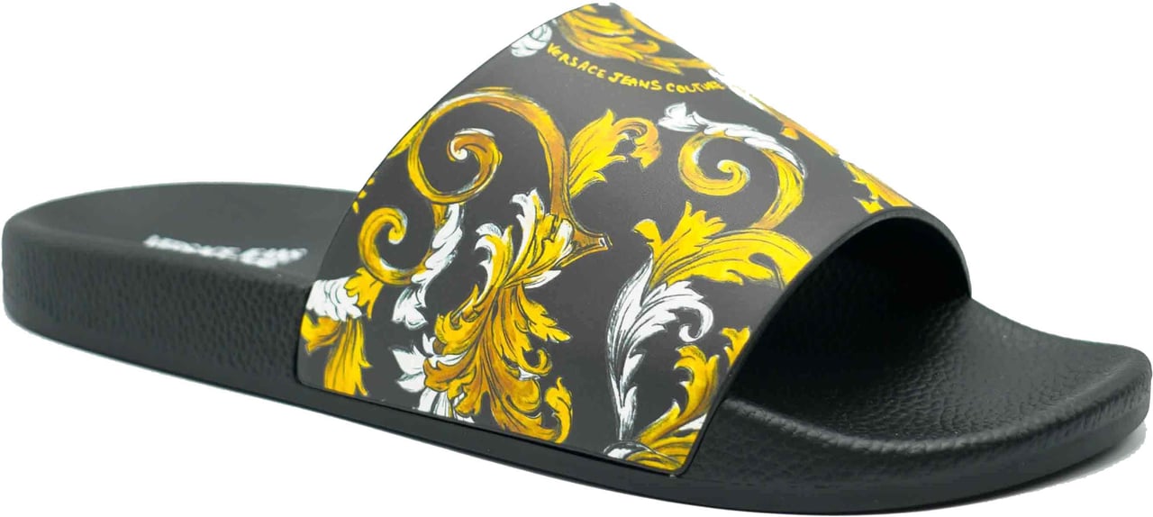 Versace Jeans Couture Slippers Zwart
