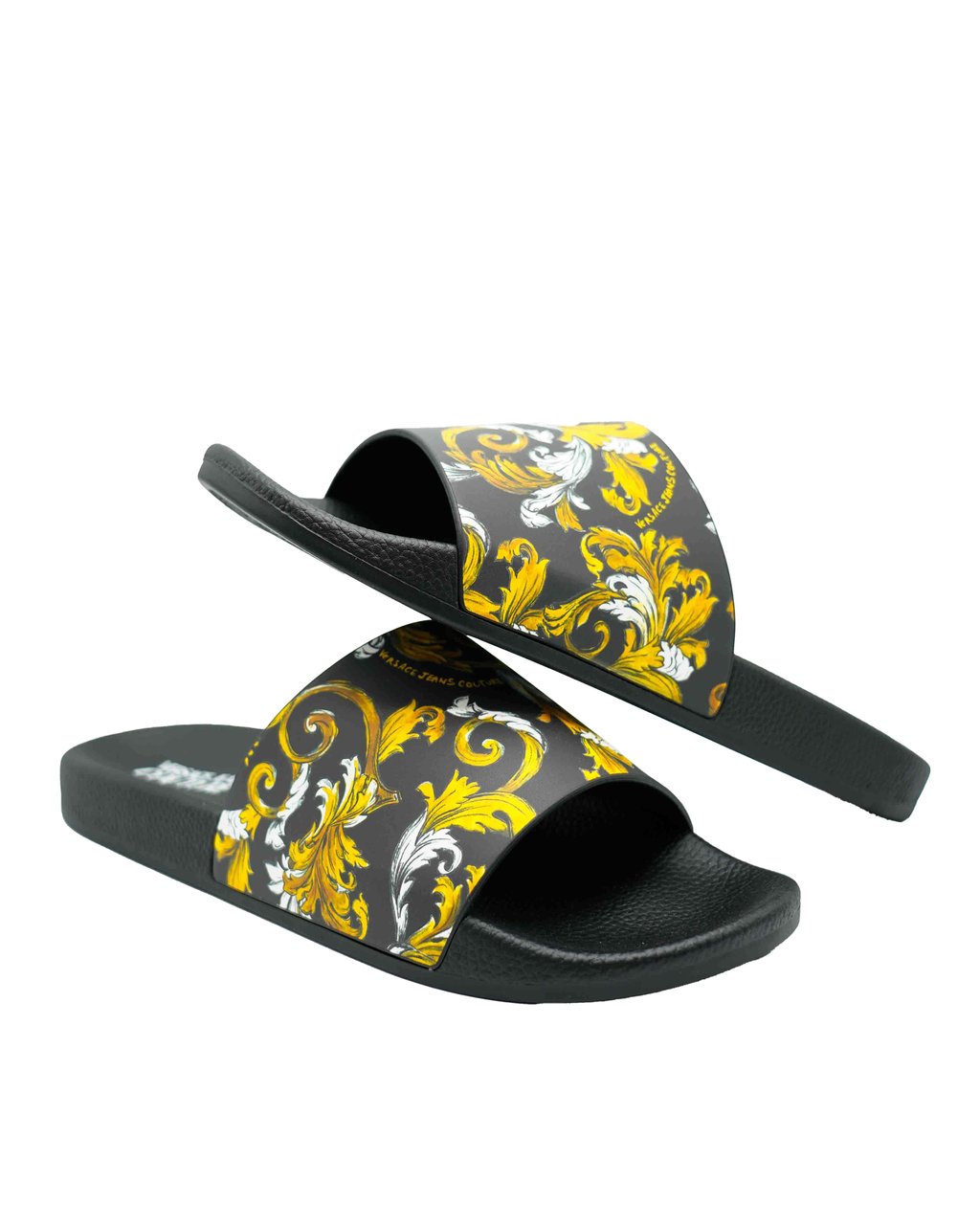 Versace Jeans Couture Slippers Zwart