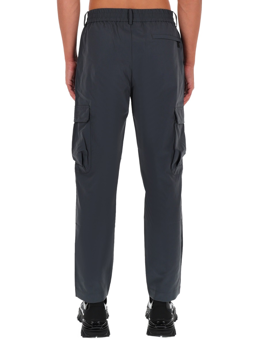 Versace Jeans Couture Straight-Leg Technical Cargo Pants Zwart