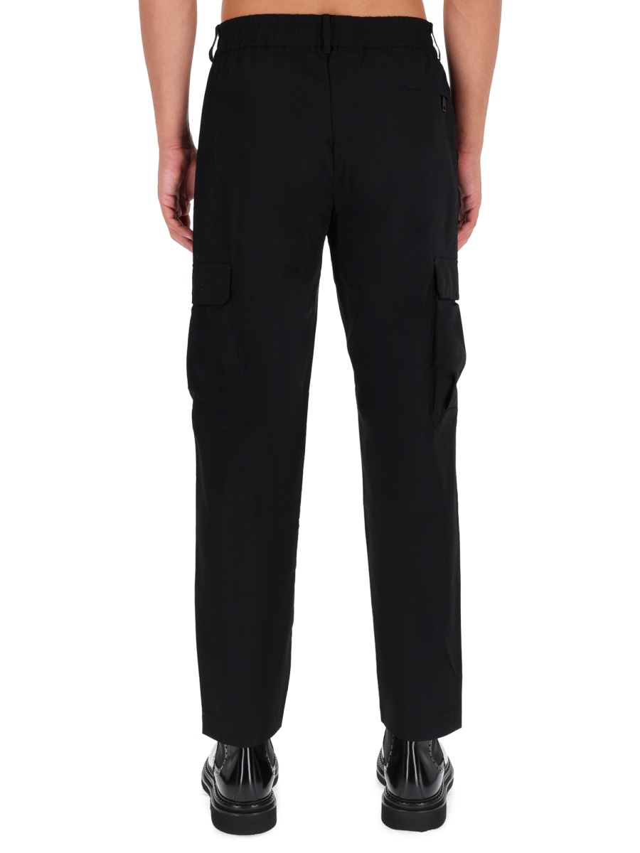 Versace Jeans Couture Technical Functional Cargo Pants Zwart