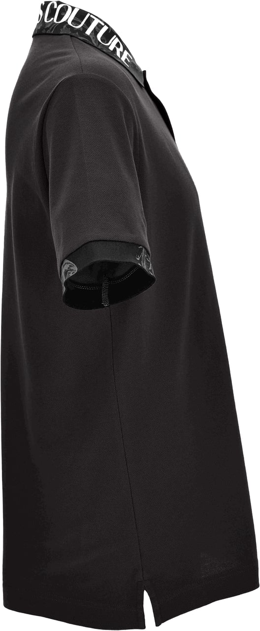 Versace Jeans Couture T-Shirts And Polos Black Zwart