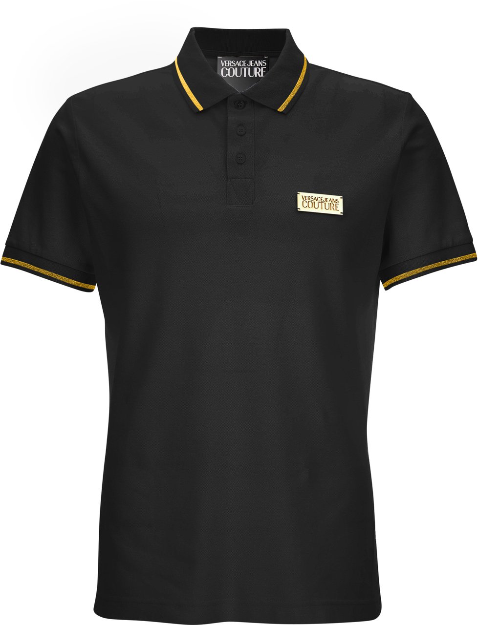 Versace Jeans Couture T-Shirts And Polos Black Zwart