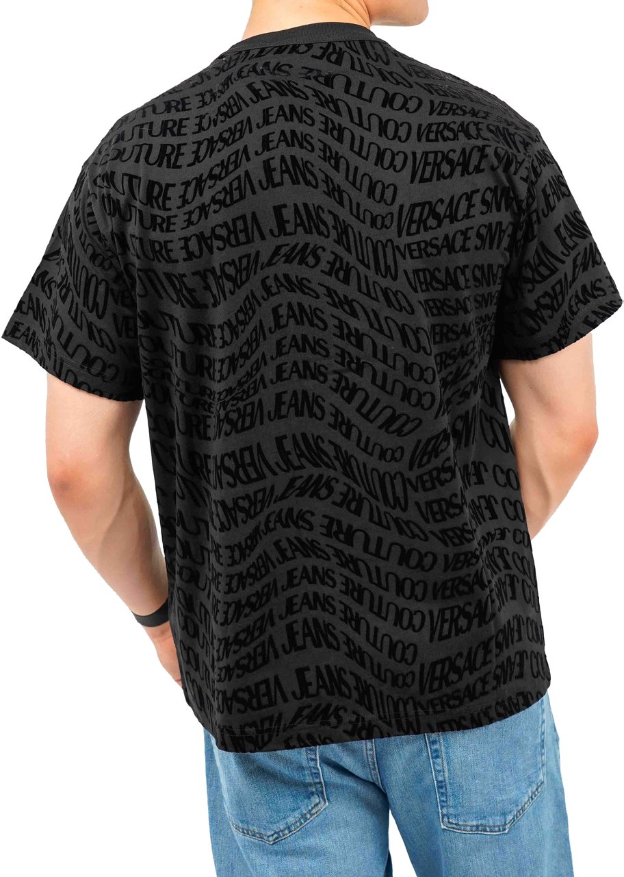 Versace Jeans Couture Maglietta T-Shirt Zwart