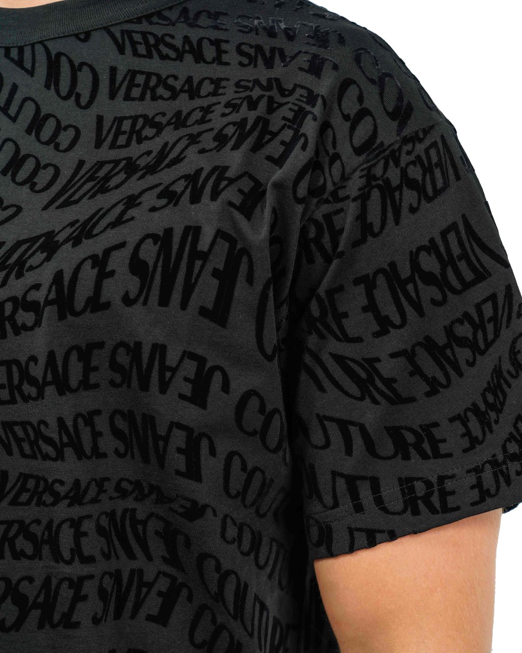 Versace Jeans Couture Maglietta T-Shirt Zwart