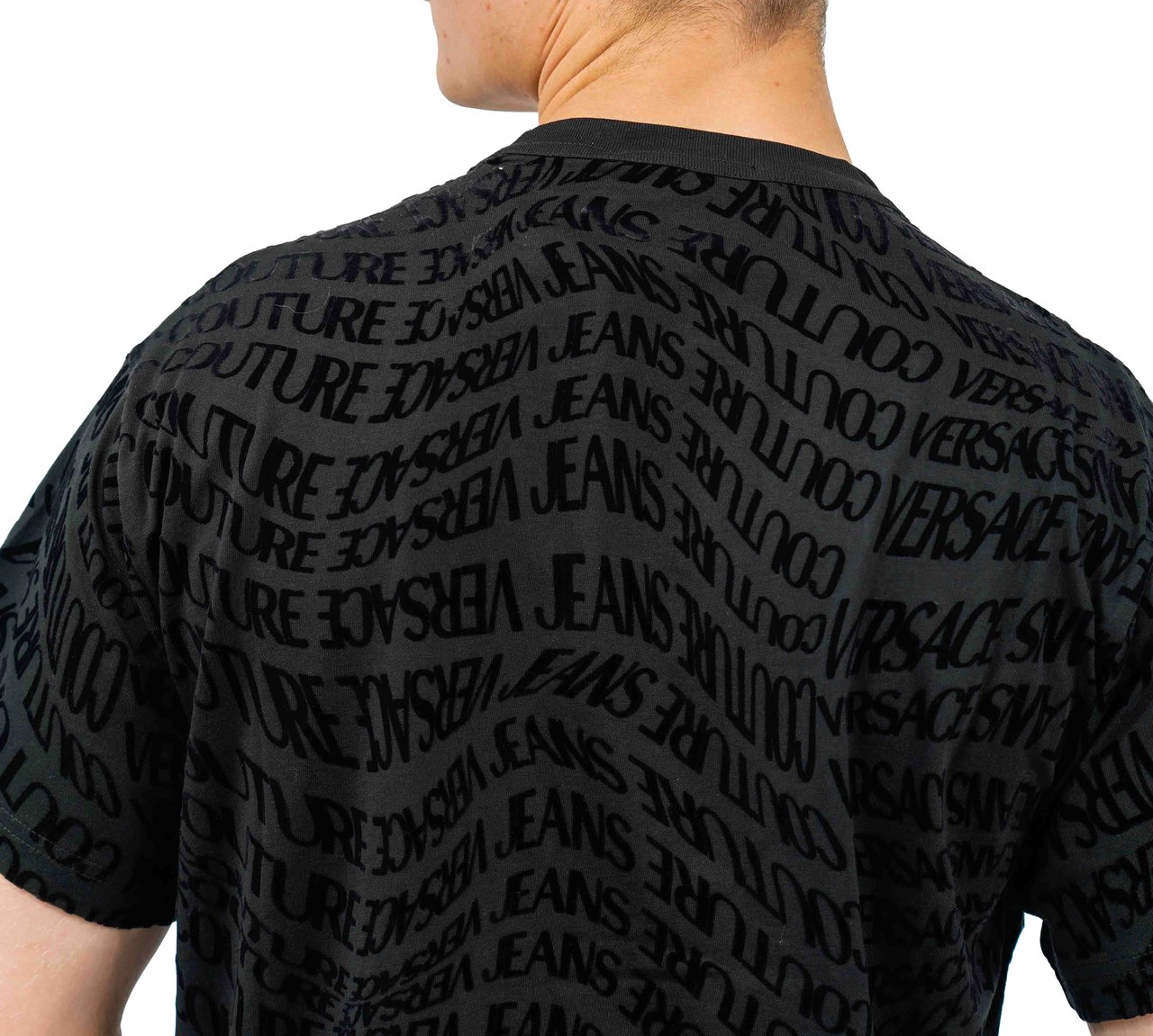 Versace Jeans Couture Maglietta T-Shirt Zwart