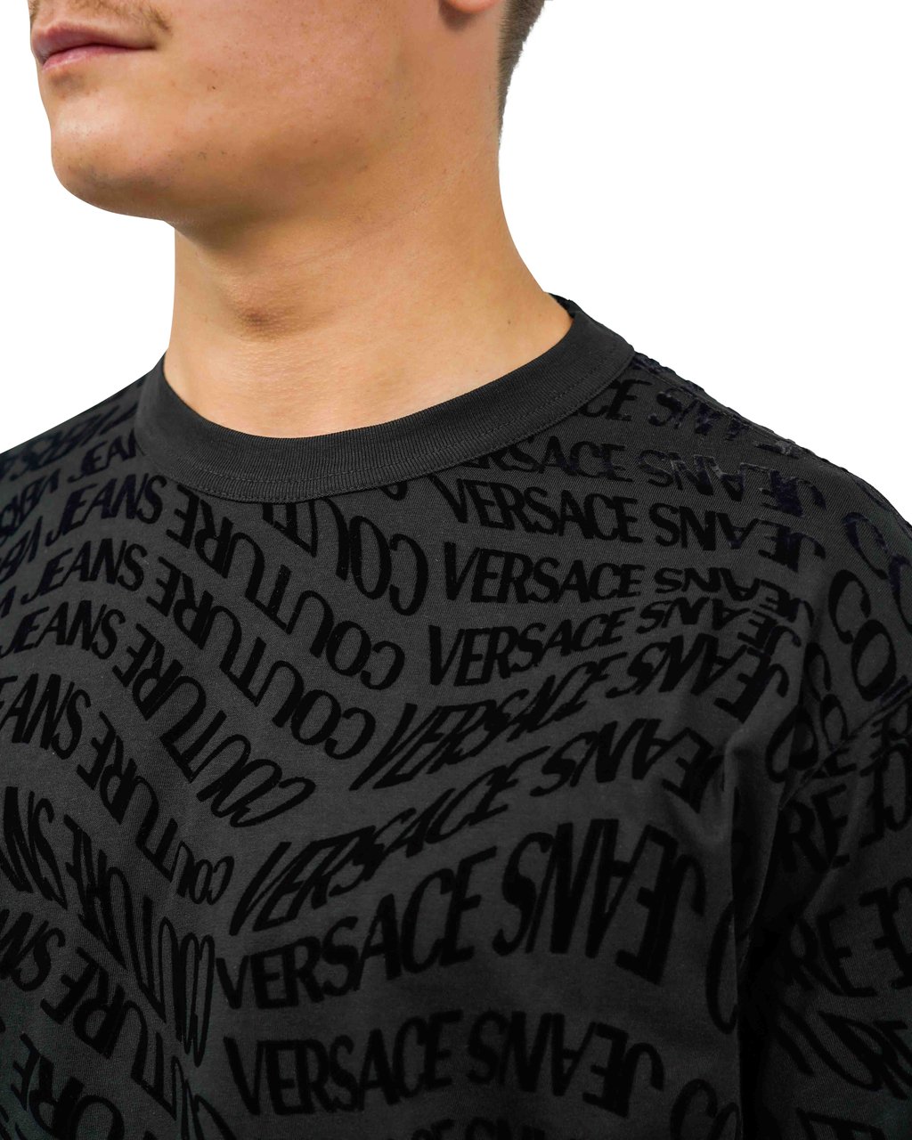 Versace Jeans Couture Maglietta T-Shirt Zwart